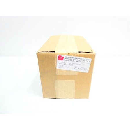 Federal Signal HAZARDOUS LOCATION STROBE LIGHT 120V-AC LIGHT FIXTURE 151XST-120C